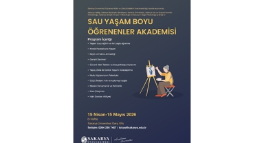SAÜ’den 60 Yaş Üstüne Özel Akademi