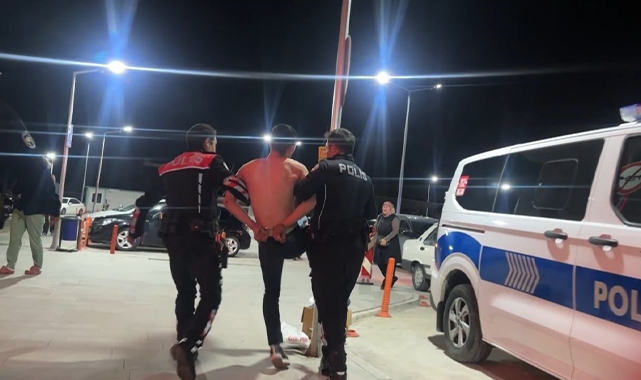Tartıştığı Arkadaşını Bıçakladı, Polis Ekiplerine Zor Anlar Yaşattı