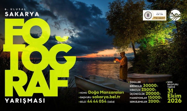 6’ncı Ulusal Sakarya Fotoğraf Yarışması Başlıyor
