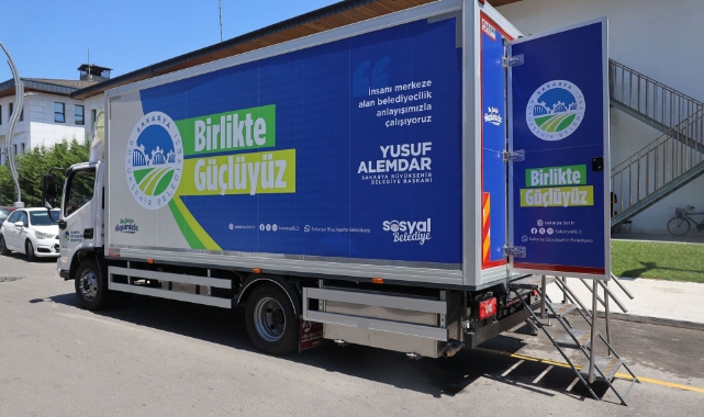 Büyükşehir'in Mobil İkram Aracı Hizmete Hazır