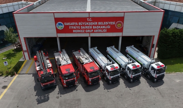 İtfaiye Teşkilatına Güç Katan 70 Milyon TL’lik 6 Aracı Yusuf Alemdar Paylaştı
