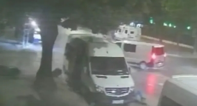 Motosiklet Sürücülerinin Ağır Yaralandığı Kazanın Güvenlik Kamerası Ortaya Çıktı
