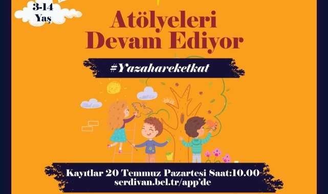 Serdivan Çocuk Akademisi Yaz Okulu'nda İkinci Hafta Coşkusu