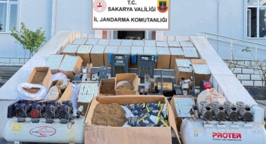 Serdivan’da Yüklü Miktarda Makaron ve Tütün Ele Geçirildi