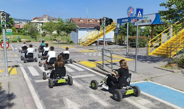 Serdivan Trafik Park’ta Trafik Bilinci Geleceğe Taşınıyor