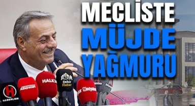 Yusuf Alemdar Mecliste Şehrin Yeni Müjdelerini Paylaştı