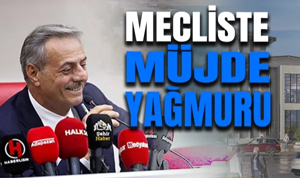 Yusuf Alemdar Mecliste Şehrin Yeni Müjdelerini Paylaştı